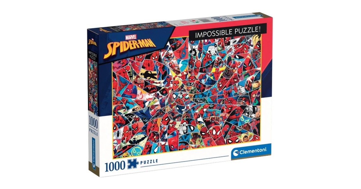 Clementoni Impossible Puzzle Spiderman 1000 Teile