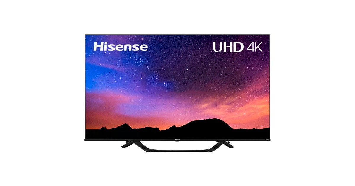 Hisense 55A66H, LED-Fernseher 139 cm HDR Triple UltraHD/4K, Tuner, Zoll), schwarz, (55