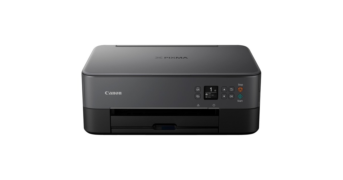 Canon PIXMA TS5350i, Multifunktionsdrucker schwarz, Plan USB, Kopie, kompatibel WLAN, Print Pixma Scan, zu