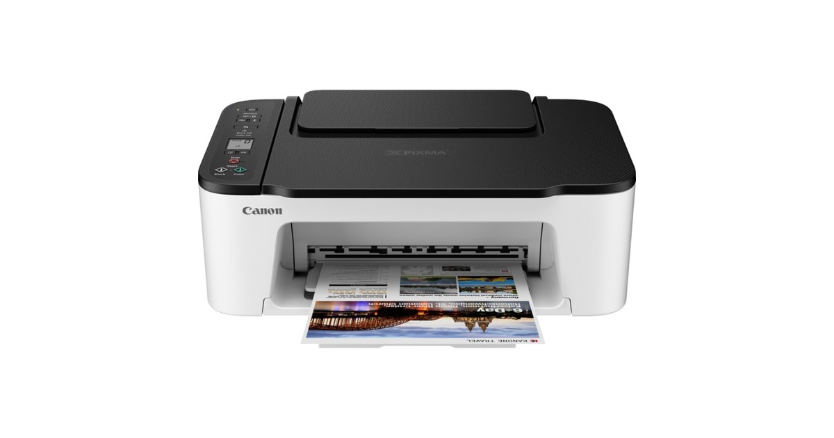 Canon PIXMA TS3452, Multifunktionsdrucker schwarz/weiß, USB, WLAN ...