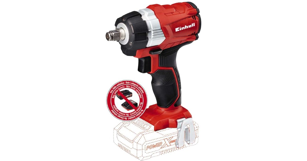 Einhell Akku-Schlagschrauber TE-CW 18 Li BL-Solo rot ...