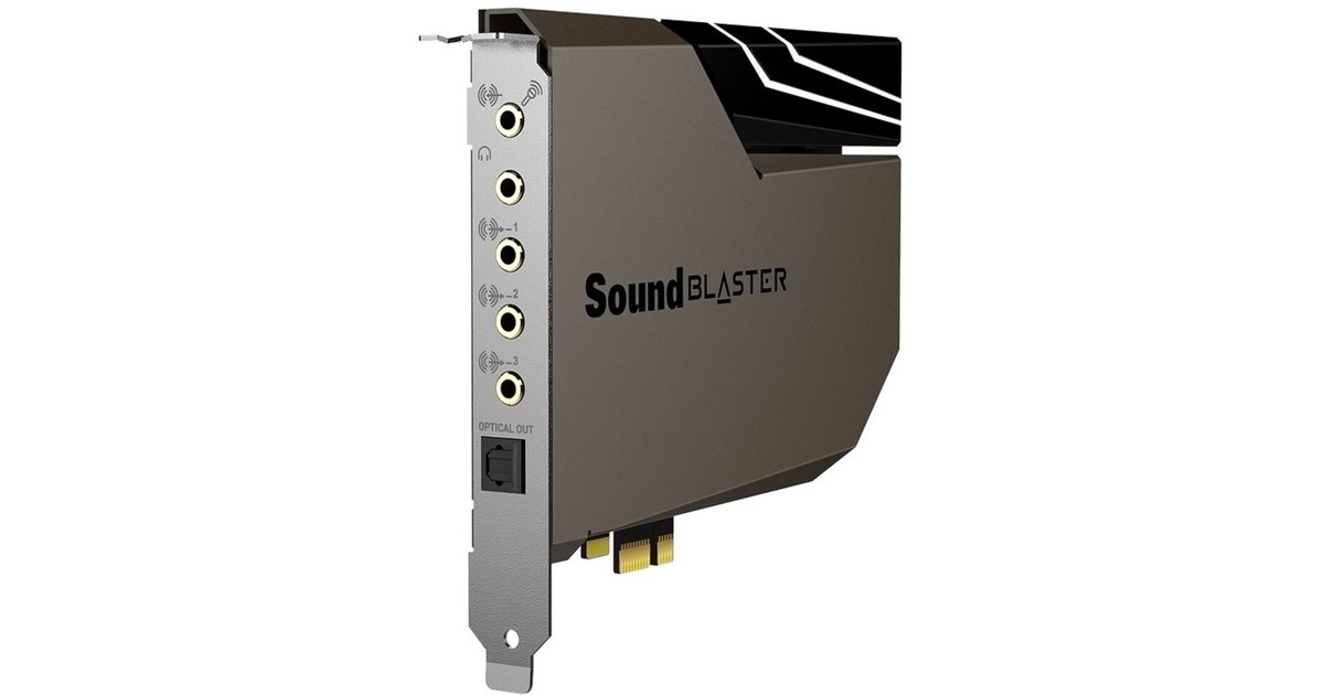 Creative Sound Blaster AE-7, schwarz Soundkarte