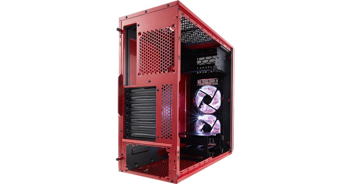 Fractal Design Focus G Mystic Red ATX Mid Tower Computer Case