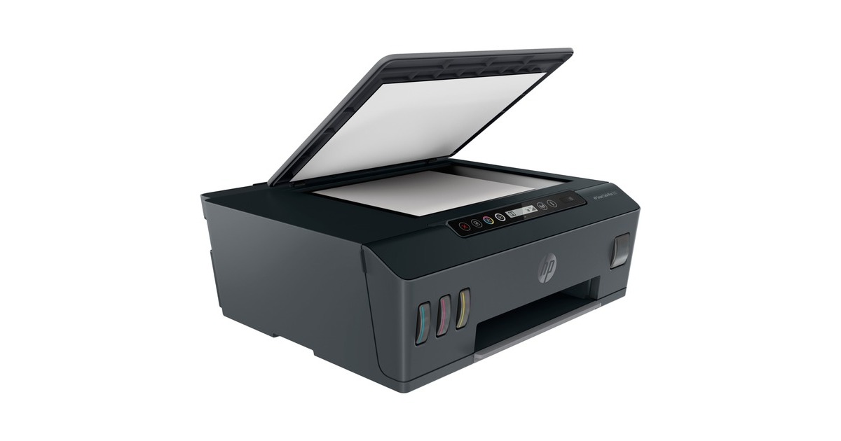 HP anthrazit, USB, 555, Bluetooth, Smart WLAN, Scan, Tank Plus Multifunktionsdrucker Kopie