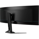 GIGABYTE AORUS CO49DQ, Gaming-Monitor 124.4 cm (49 Zoll), schwarz, DQHD, Curved, USB-C, AMD Free-Sync Premium Pro, 144Hz Panel