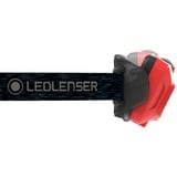 Ledlenser Stirnlampe HF4R Core, LED-Leuchte rot/grau