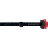 Ledlenser Stirnlampe HF4R Core, LED-Leuchte rot/grau