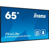 iiyama ProLite LH6560UHS-B2AG, Public Display schwarz (matt), UltraHD/4K, VA, Lautsprecher,