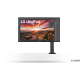 LG Ergo 32UN880K-B, LED-Monitor 80 cm (31.5 Zoll), schwarz, UltraHD/4K, IPS, AMD Free-Sync, HDR10