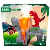 BRIO World Dinosaurier-Vulkan mit Ausbruchsfunktion, Bahn 