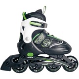 Muuwmi Verstellbare Kinderinliner Gr. 37-40, Inline-Skates grün/schwarz