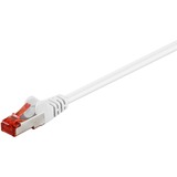 goobay Patchkabel Cat.6 S/FTP (PiMF) weiß, 15cm