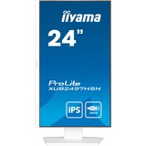 iiyama ProLite XUB2497HSN-W1, LED-Monitor 60.5 cm (23.8 Zoll), weiß (matt), FullHD, IPS, USB-C, RJ-45, 100Hz Panel