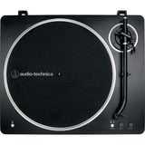 Audio-Technica AT-LP70XBTBS, Plattenspieler schwarz/silber, Integrierter Phono-Vorverstärker, Bluetooth, Vollautomat, Riemenantrieb