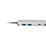 Kensington UH1400P, Dockingstation silber, USB-C, HDMI, USB-A