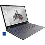 Lenovo ThinkPad P16 G2 (21FA005CGE), Notebook grau/schwarz, Intel® Core™ i9-13980HX, NVIDIA RTX 2000, 64 GB DDR5, 1 TB SSD, Windows 11 Pro 64-Bit