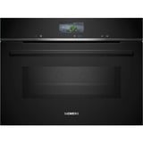 Siemens CM776GKB1 IQ700, Backofen schwarz/edelstahl, mit Mikrowellenfunktion, 60 cm, Home Connect