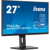 iiyama ProLite XUB2797QSNP-B1, LED-Monitor 68.5 cm (27 Zoll), schwarz (matt), WQHD, IPS, USB-C-Dock, KVM-Switch, RJ45, 100Hz Panel