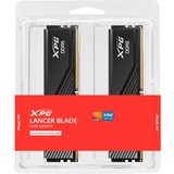 ADATA DIMM 32 GB DDR5-6000 (2x 16 GB) Dual-Kit, Arbeitsspeicher schwarz, AX5U6000C4816G-DTLABBK, XPG Lancer Blade, INTEL XMP, AMD EXPO