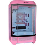 Thermaltake The Tower 300 Bubble Pink, Tower-Gehäuse pink, Tempered Glass