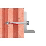 fischer Langschaftdübel DuoXpand 10x230 FUS hellgrau/rot, 50 Stück