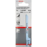 Bosch Säbelsägeblatt S 422 BF Flexible for Metal, 5 Stück Länge 100mm