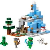 LEGO 21243 Minecraft Die Vereisten Gipfel, Konstruktionsspielzeug 