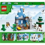 LEGO 21243 Minecraft Die Vereisten Gipfel, Konstruktionsspielzeug 