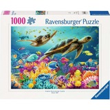 Ravensburger Puzzle Blaue Unterwasserwelt 1000 Teile