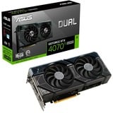 ASUS GeForce RTX 4070 Ti SUPER DUAL, Grafikkarte DLSS 3, 3x DisplayPort, 1x HDMI 2.1a