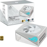 ASUS ROG STRIX 1000W Gold Aura White Edition, PC-Netzteil weiß, 5x PCIe, Kabel-Management, 1000 Watt