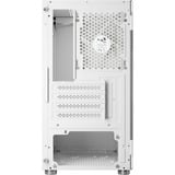 Aerocool CS-111-G-WT-v1, Tower-Gehäuse weiß, Tempered Glass