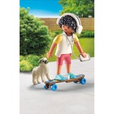 PLAYMOBIL 71612 My Life Junge mit Hund, Konstruktionsspielzeug 