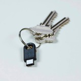 Yubico YubiKey 5C, Sicherheitsschlüssel schwarz/gold