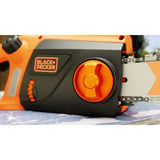 BLACK+DECKER Elektro-Kettensäge BECS2040 orange/schwarz, 2.000 Watt