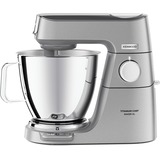 Kenwood Titanium Chef Baker XL Küchenmaschine KVL85.004SI silber, 1.200 Watt, integrierte Waage, Timer, Patisserie-Set