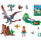 PLAYMOBIL 71525 Dinos Beobachtungsstation für Dimorphodon, Konstruktionsspielzeug 