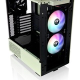 Thermaltake Ceres 350 MX , Tower-Gehäuse hellgrün, Tempered Glass x 2