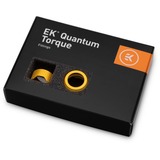 EKWB EK-Quantum Torque Compression Ring 6-Pack HDC 14 - Gold, Verbindung gold