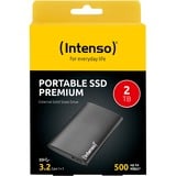 Intenso Externe SSD Premium 2 TB schwarz, USB-A 3.2 Gen 1 (5 Gbit/s)