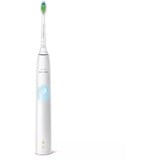 Philips Sonicare ProtectiveClean 4300 HX6807/35, Elektrische Zahnbürste weiß, inkl. 2. Handstück