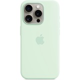 Apple Silikon Case mit MagSafe, Handyhülle mint, iPhone 15 Pro