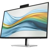 HP 527pm Konferenzmonitor, LED-Monitor 68.6 cm (27 Zoll), schwarz/silber, QHD, IPS, Daisy Chaining, Webcam, KVM, USB-C, 100Hz Panel