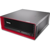 Lenovo ThinkStation P5 (30GA008LGE), PC-System schwarz/rot, Windows 11 Pro for Workstations 64-Bit