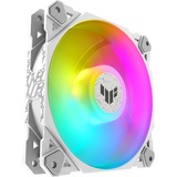 ASUS TUF GAMING TF120 ARGB White, Gehäuselüfter weiß/transparent