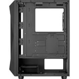 Aerocool Falcon A-BK-v2 , Tower-Gehäuse schwarz, Tempered Glass