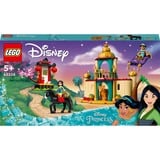 LEGO 43208 Disney Princess Jasmins und Mulans Abenteuer, Konstruktionsspielzeug 