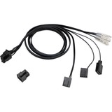 EKWB EK-Loop OmniLink 6-Pin-Stromkabel (Dual PWM) schwarz, 50cm