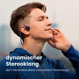 Shokz OpenMove, Kopfhörer blau/schwarz, Bluetooth, USB-C