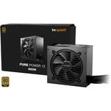 be quiet! Pure Power 12 550W, PC-Netzteil schwarz, 1x 12-Pin High Power GPU, 2x PCIe, Kabel-Management, 550 Watt